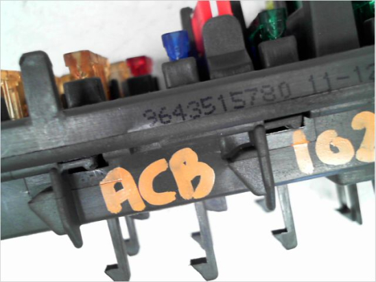 Platine fusible habitacle (BSI) occasion PEUGEOT 106 Phase 2 - 1.1i