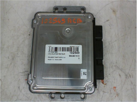 Calculateur moteur occasion PEUGEOT PARTNER II Phase 1 - 1.6 HDI 75ch