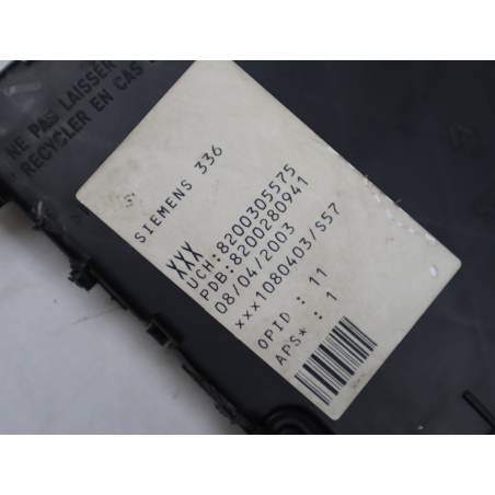 Module de confort occasion RENAULT MEGANE II Phase 1 - 1.9 DCI 120ch