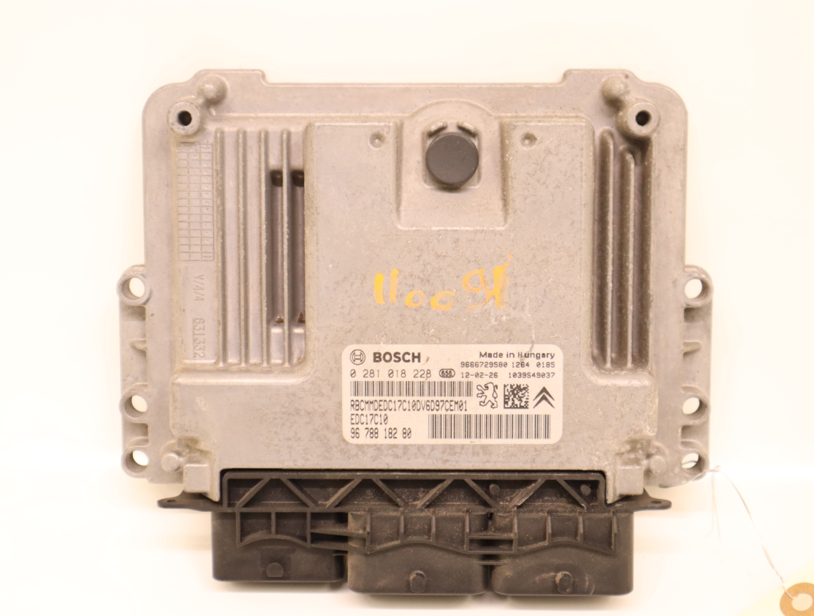 Calculateur moteur occasion PEUGEOT 208 Phase 1 - 1.6 E-HDI 92ch