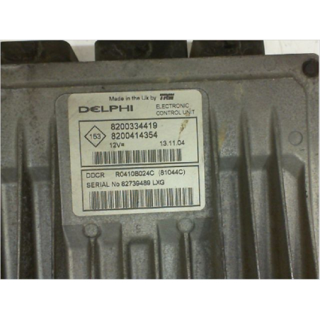 Calculateur moteur occasion RENAULT MEGANE II Phase 1 - 1.5 DCI 80ch