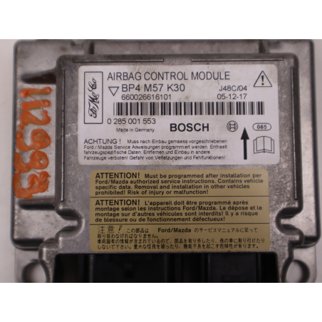 Boitier pyrotechnique occasion MAZDA 3 I Phase 2 - 1.6 MZ-CD 110ch