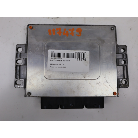 Calculateur moteur occasion PEUGEOT 206 Phase 1 - 1.4i