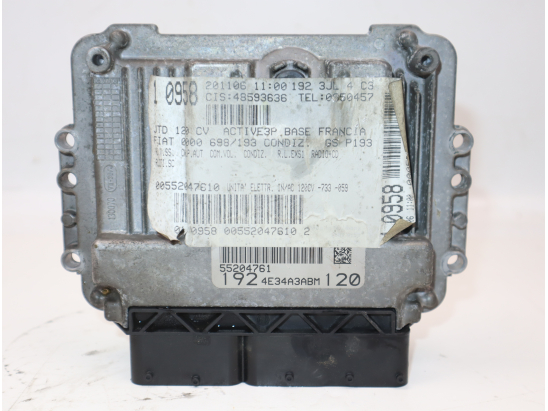 Calculateur moteur occasion FIAT STILO Phase 1 - 1.9 DT MULTIJET 120ch