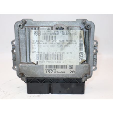 Calculateur moteur occasion FIAT STILO Phase 1 - 1.9 DT MULTIJET 120ch