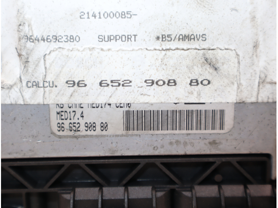 Calculateur moteur occasion CITROEN C4 I Phase 2 - 1.6i 140ch