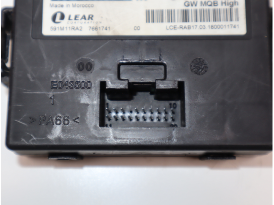 Boitier verrouillage centralise porte occasion SEAT LEON III Phase 2 - 2.0 TDI 150ch