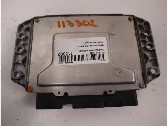 Calculateur moteur occasion DACIA LOGAN I Phase 2 MVC - 1.6i 105ch