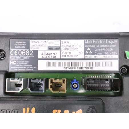 Afficheur digital occasion RENAULT KANGOO II Phase 2 - 1.5 DCI 90ch