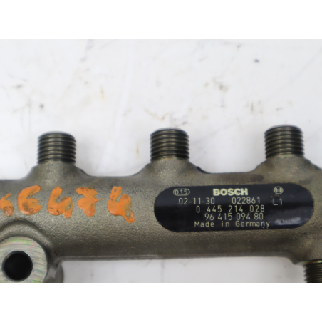 Rampe injection occasion PEUGEOT 206 Phase 1 - 1.4 HDI 70ch