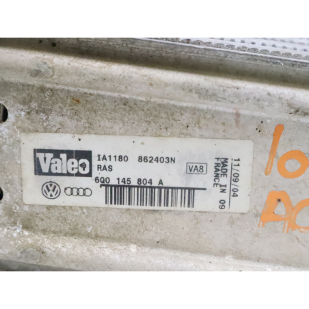 Echangeur air occasion VOLKSWAGEN POLO IV Phase 1 - 1.4 TDI 75ch