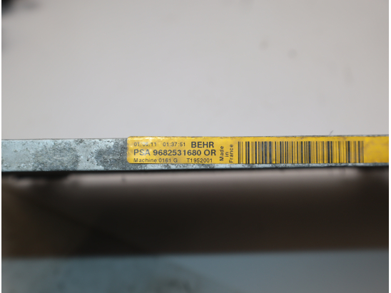 Condenseur clim occasion PEUGEOT 308 I CC phase 2 - 2.0 HDI 160ch