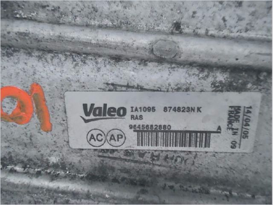 Echangeur air occasion CITROEN C5 I Phase 2 - 1.6 HDi 110ch