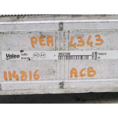 Echangeur air occasion CITROEN C4 PICASSO I Phase 1 - 1.6 HDi 8v 110ch