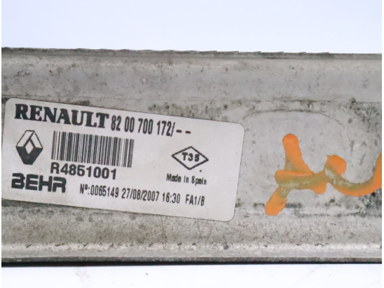 Echangeur air occasion RENAULT GRAND SCENIC II Phase 2 - 1.5 DCI 105ch