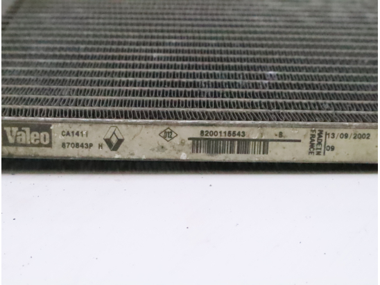 Condenseur clim occasion RENAULT MEGANE II Phase 1 - 1.9 DCI 120ch