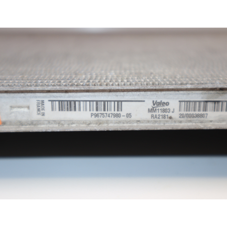 Radiateur occasion PEUGEOT PARTNER III Phase 1 - 1.2i 110ch