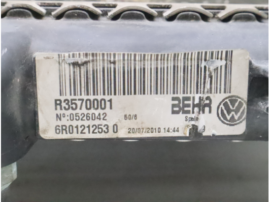 Radiateur occasion VOLKSWAGEN POLO V Phase 1 - 1.6 TDI 90