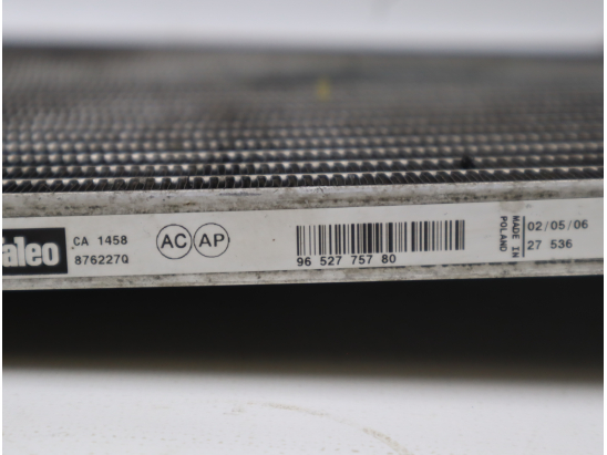 Condenseur clim occasion CITROEN C5 I Phase 2 - 1.6 HDi 110ch