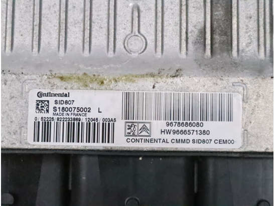 Calculateur moteur occasion CITROEN C4 PICASSO I Phase 1 - 1.6 HDi 8v 110ch