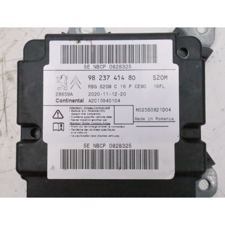 Boitier pyrotechnique occasion PEUGEOT 5008 II Phase 2 - 1.2 130ch