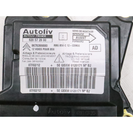 Boitier pyrotechnique occasion CITROEN C4 PICASSO I Phase 1 - 1.6 HDi 8v 110ch