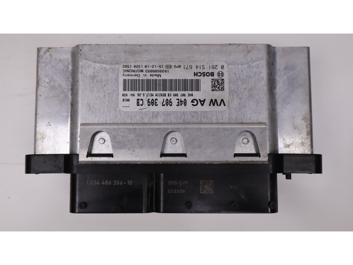 Calculateur moteur occasion VOLKSWAGEN POLO V Phase 2 - 1.0 60ch