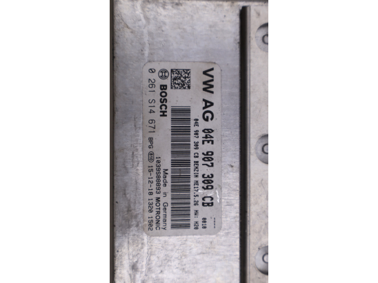 Calculateur moteur occasion VOLKSWAGEN POLO V Phase 2 - 1.0 60ch