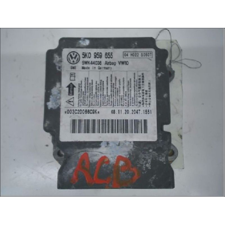 Boitier pyrotechnique occasion VOLKSWAGEN GOLF VI Phase 1 - 2.0 TDI 110ch