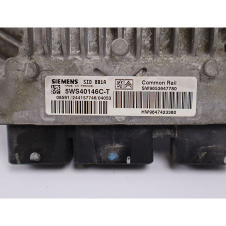 Calculateur moteur occasion PEUGEOT PARTNER I Phase 2 - 2.0 HDI