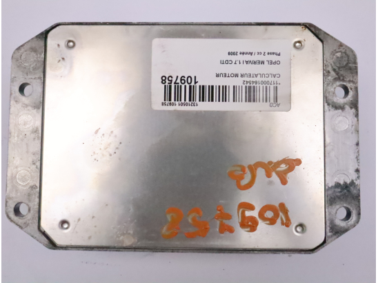 Calculateur moteur occasion OPEL MERIVA I Phase 2 - 1.7 CDTI 100ch