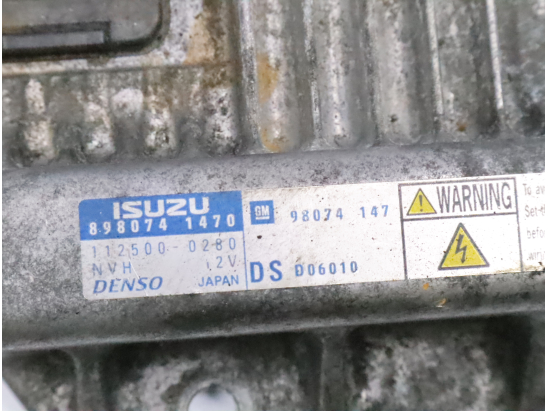 Calculateur moteur occasion OPEL MERIVA I Phase 2 - 1.7 CDTI 100ch