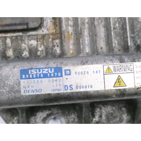 Calculateur moteur occasion OPEL MERIVA I Phase 2 - 1.7 CDTI 100ch