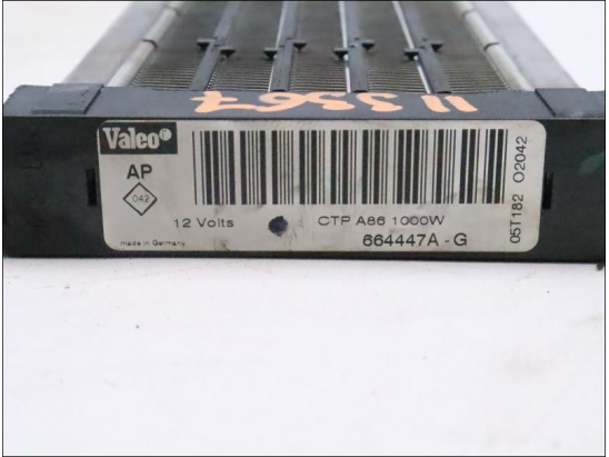 Chauffage auxiliaire occasion RENAULT SCENIC II Phase 1 - 1.9 DCI 120ch