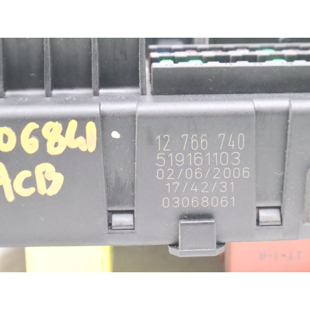 Platine fusible habitacle (BSI) occasion SAAB 9-3 II Phase 1 SPORT HATCH - 1.9 TID 150ch