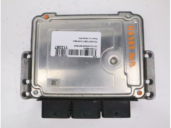 Calculateur moteur occasion PEUGEOT 208 Phase 1 - 1.4 HDI 68ch