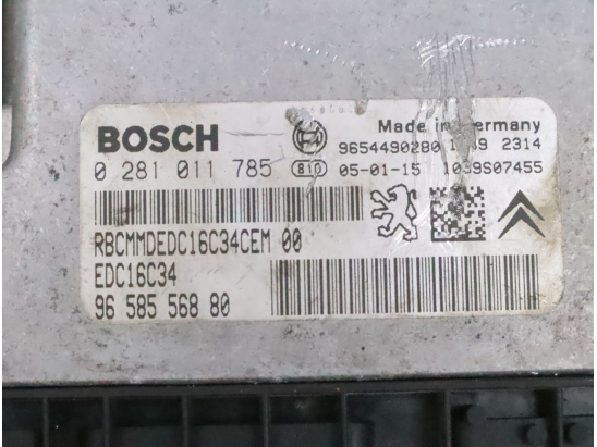 Calculateur moteur occasion CITROEN C3 I Phase 1 - 1.4HDI 8v 70ch