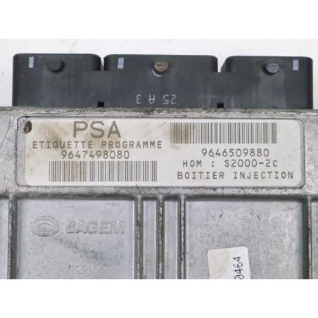 Calculateur moteur occasion CITROEN XSARA Phase 2 - 1.4i