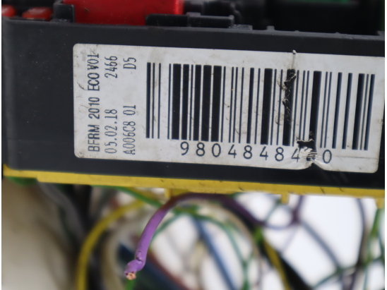 Boite a fusibles occasion PEUGEOT 2008 Phase 1 - 1.2i PURETECH 110ch