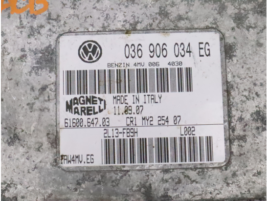 Calculateur moteur occasion AUDI A2 Phase 1 - 1.4 TDI 75ch
