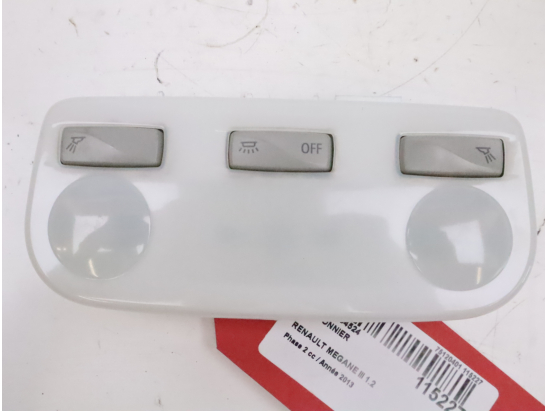 Plafonnier occasion RENAULT MEGANE III Phase 2 - 1.2 TCE 115ch