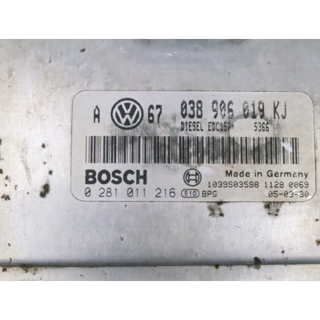 Calculateur moteur occasion SEAT LEON I Phase 1 - 1.9 TDI 130ch