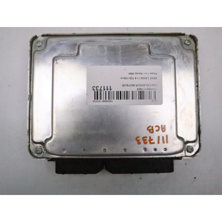 Calculateur moteur occasion SEAT LEON I Phase 1 - 1.9 TDI 130ch