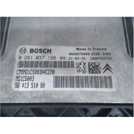 Calculateur moteur occasion CITROEN C5 AIRCROSS Phase 1 - 1.5 BlueHDI 130ch