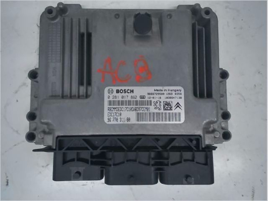 Calculateur moteur occasion CITROEN C4 II Phase 1 - 1.6 HDI 90ch