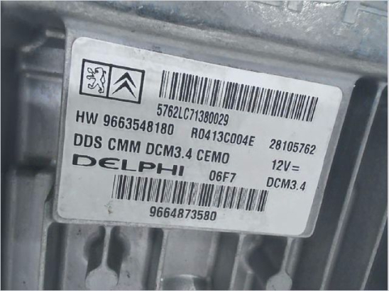 Calculateur moteur occasion PEUGEOT 307 Phase 2 - 2.0 HDI 16v 136ch