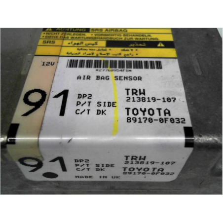 Boitier pyrotechnique occasion TOYOTA COROLLA VERSO II phase 2 - 2.2 D 177ch