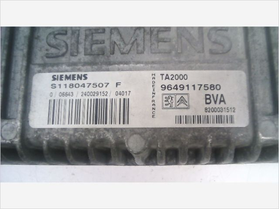 CALCULATEUR BOITE AUTO