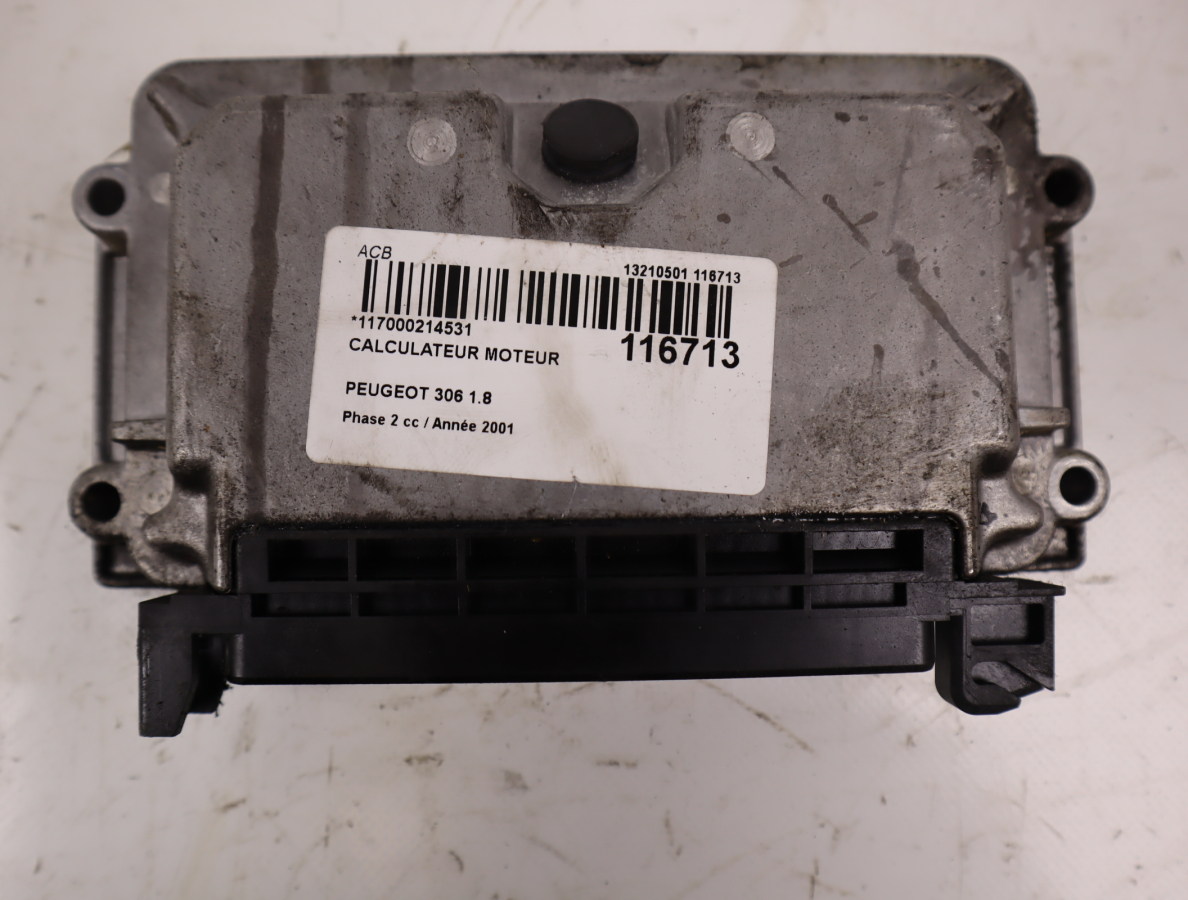 Calculateur moteur occasion PEUGEOT 306 Phase 2 - 1.8