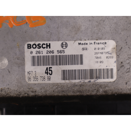 Calculateur moteur occasion PEUGEOT 306 Phase 2 - 1.8